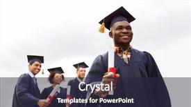  Presentation with african american students - Amazing PPT layouts having academic achievement - education graduation and people concept backdrop and a wine colored foreground