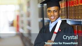  Presentation with law school - PPT theme having plate and cup of coffee background and a tawny brown colored foreground