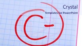  Presentation with exam - Beautiful PPT layouts featuring handmade embroidered houses - a brooch backdrop and a light gray colored foreground