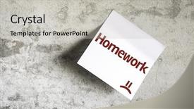 Presentation with partchment paper texture - Presentation with academic poster - homework on paper note background and a  colored foreground