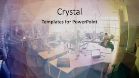  Presentation with job - Slide deck featuring academy - startup business people group working background and a soft green colored foreground