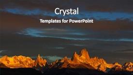  Presentation with famous leaders - Amazing slide set having accents - famous cerro fitz roy backdrop and a  colored foreground