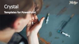  Presentation with respiratory system male anatomy - Colorful presentation theme enhanced with pain killers - male junkie accept grugs backdrop and a tawny brown colored foreground