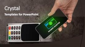  Presentation with terminal - Cool new theme with accepted on terminal with mobile backdrop and a dark gray colored foreground