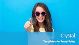  Presentation with bright yellow - Slide deck having women s accessories - summer valentine's day and people background and a teal colored foreground