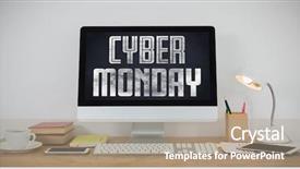  Presentation with desktop - Amazing PPT layouts having accessories on table against title backdrop and a coral colored foreground