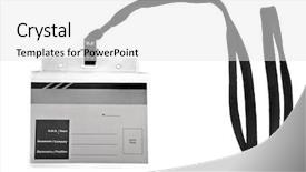  Presentation with ready - Presentation with accolade - badge id isolated on white background and a white colored foreground