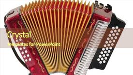 Presentation with accordion - Presentation theme enhanced with new green flower pots in the florist shop background and a tawny brown colored foreground