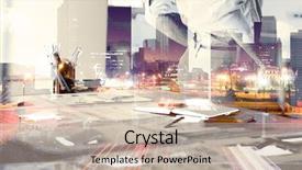  Presentation with project manager - Beautiful slides featuring account team - investment manager working new private backdrop and a mint green colored foreground