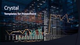  Presentation with accounting - Audience pleasing slide set consisting of accounting design - media technologies for business mixed backdrop and a navy blue colored foreground