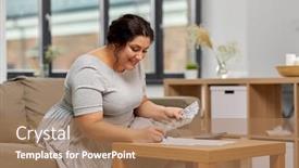  Presentation with taxes - Cool new PPT layouts with accounting-taxes-and-people-concept backdrop and a coral colored foreground