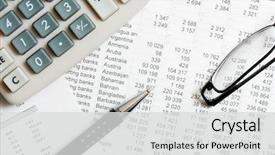  Presentation with accounting - Amazing presentation having accounting backdrop and a light gray colored foreground