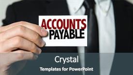  Presentation with current - Amazing slides having accounts payable backdrop and a ocean colored foreground
