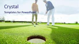  Presentation with club - Amazing presentation theme having accuracy - one of two active buddies backdrop and a sky blue colored foreground