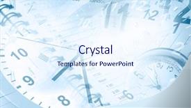  Presentation with composite - Theme having accurate - clocks and calendars composite blue background and a sky blue colored foreground