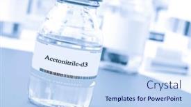  Presentation with nmr spectroscopy - Slides having acetonitrile-d3-a-deuterated-form background and a light blue colored foreground