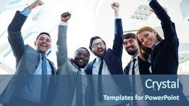  Presentation with best achievers - PPT layouts featuring achievement - achievers background and a ocean colored foreground