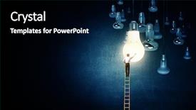  Presentation with great idea - Cool new theme with achievement - great idea for success achieving backdrop and a black colored foreground