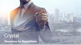  Presentation with business growth - Beautiful PPT layouts featuring achievement - his business growth and progress backdrop and a gray colored foreground
