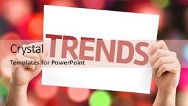  Presentation with colorful - PPT theme with achievement 2015 - trends card with colorful background background and a coral colored foreground