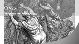  Presentation with sacrifice - Amazing presentation having achilles-hit-by-an-arrow backdrop and a gray colored foreground