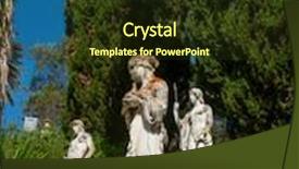  Presentation with island - Cool new presentation with sissy - achillion palace corfu island greece backdrop and a tawny brown colored foreground