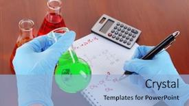  Presentation with formulas and trigonometric - PPT theme having deep sea - ascend - free diver ascending background and a ocean colored foreground