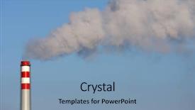  Presentation with global warming - Cool new PPT theme with acid rain - global warming backdrop and a teal colored foreground