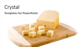  Presentation with party invitation indiana jones - Colorful presentation enhanced with acidification - cubes of dutch cheese backdrop and a white colored foreground