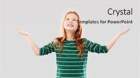  Presentation with red grey - Colorful theme enhanced with acknowledge - childhood faith and thanks concept backdrop and a lemonade colored foreground