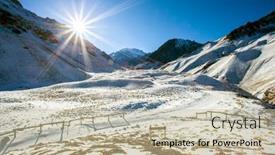  Presentation with park - PPT theme having aconcagua-provincial-park-is-located background and a mint green colored foreground