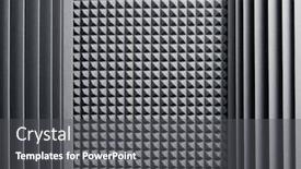  Presentation with sound - Slide set enhanced with foam absorber and bass trap background and a dark gray colored foreground