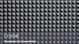 Presentation with acoustic - Audience pleasing presentation theme consisting of acoustic foam absorber for sound backdrop and a dark gray colored foreground
