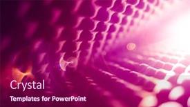  Presentation with foam - Slides featuring acoustic foam abstract background background and a violet colored foreground