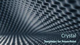  Presentation with acoustic - Slide set enhanced with acoustic-foam-abstract-grey-background background and a tawny brown colored foreground