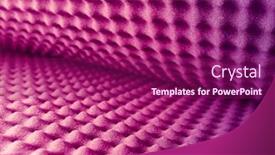 Presentation with acoustic - Presentation featuring acoustic foam abstract purple background background and a violet colored foreground