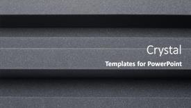  Presentation with acoustic - Presentation design with acoustic foam bass trap background and a dark gray colored foreground