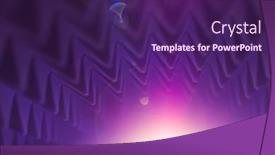  Presentation with abstract light - Beautiful theme featuring acoustic-foam-pyramid-abstract-background backdrop and a violet colored foreground