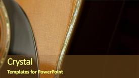  Presentation with abalone - Presentation consisting of acoustic guitar or folk background and a tawny brown colored foreground