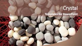  Presentation with rolling stones - Amazing presentation theme having acoustic protection - foam fake rolling stones backdrop and a violet colored foreground