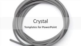  Presentation with acoustic - Slide deck with acoustic protection - top view of rubber foam background and a white colored foreground