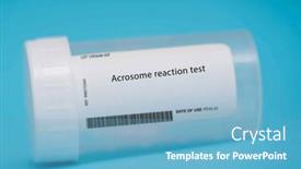  Presentation with test - Presentation theme featuring acrosome-reaction-test-this-test background and a teal colored foreground