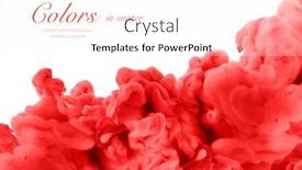  Presentation with ink - Presentation having fabric pigmening - acrylic colors and ink background and a sky blue colored foreground