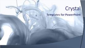  Presentation with ink - Beautiful PPT layouts featuring vaping - acrylic colors and ink backdrop and a sky blue colored foreground