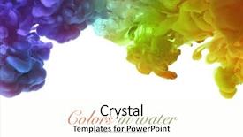  Presentation with ink - PPT layouts having fire templates - acrylic colors and ink background and a  colored foreground