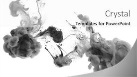  Presentation with ink - Amazing slides having  backdrop and a  colored foreground