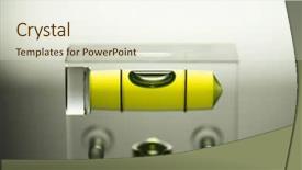  Presentation with light colors for solid waste - PPT layouts with acrylic glass which diffracts light background and a sky blue colored foreground