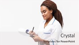  Presentation with case report - Amazing presentation theme having acses - image of joyful african american backdrop and a light gray colored foreground