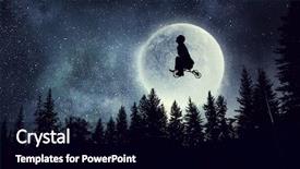  Presentation with acting - Amazing slide deck having acting like a child mixed backdrop and a  colored foreground