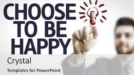  Presentation with potential - Presentation theme with positive - beautiful young woman holding glass background and a soft green colored foreground